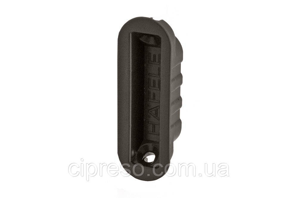 Комплект магнитного замка с планкой и шурупами WC 18х196мм черный матовый 8/6мм - фото 3 - id-p1402720323