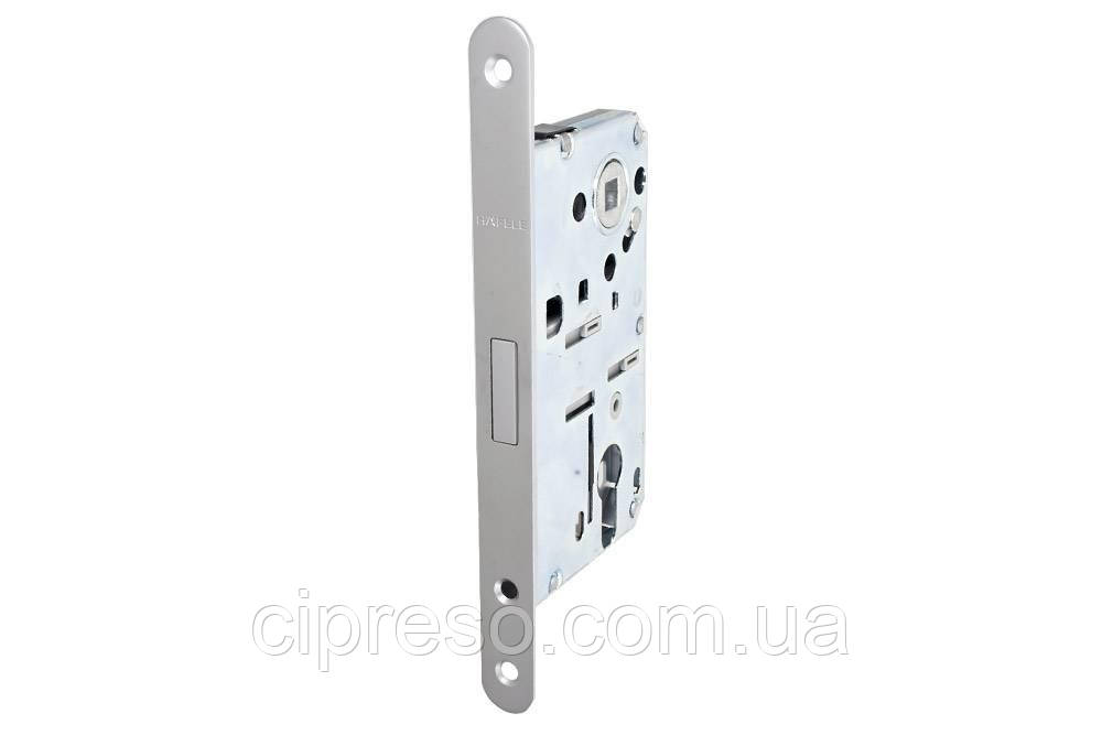 Комплект магнітного замка з планкою та шурупами Hafele PC 18х196мм сталь хромована матова 8/6мм, фото 1