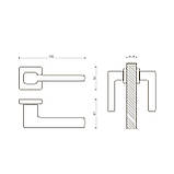 Ручка SYSTEM ZETTA HA194RO11 AL6, фото 2