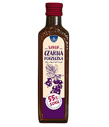 Сироп із Чорної Смородини Органічний Без Консервантів і Барвників 250 мл Oleofarm Доставка з ЄС