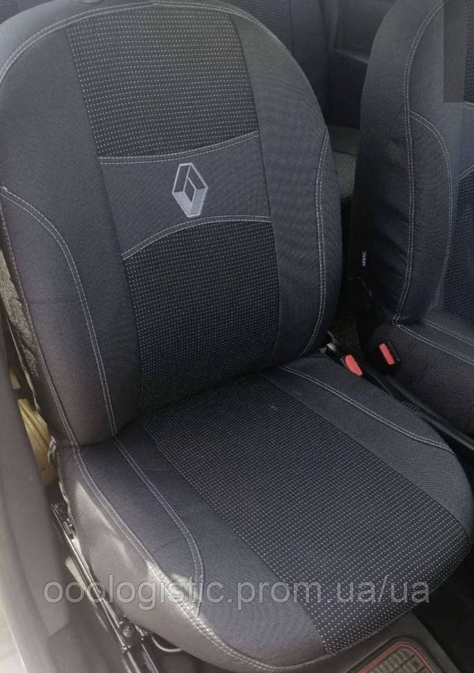Авточехлы Renault Logan (sedan) от 2013 год- (раздельная) Nika, Logan