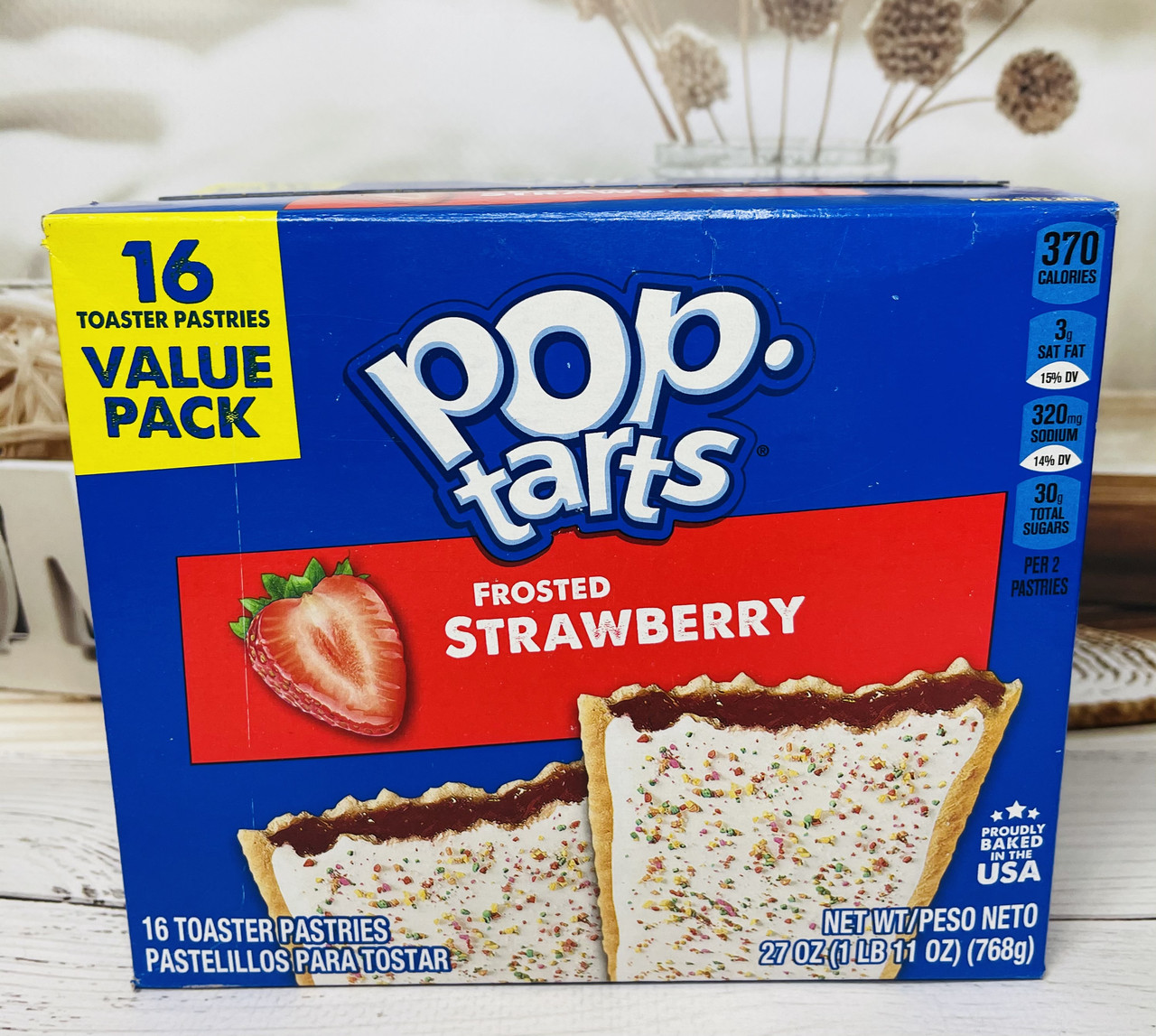 Тости печиво з полуничним джемом Pop Tarts
