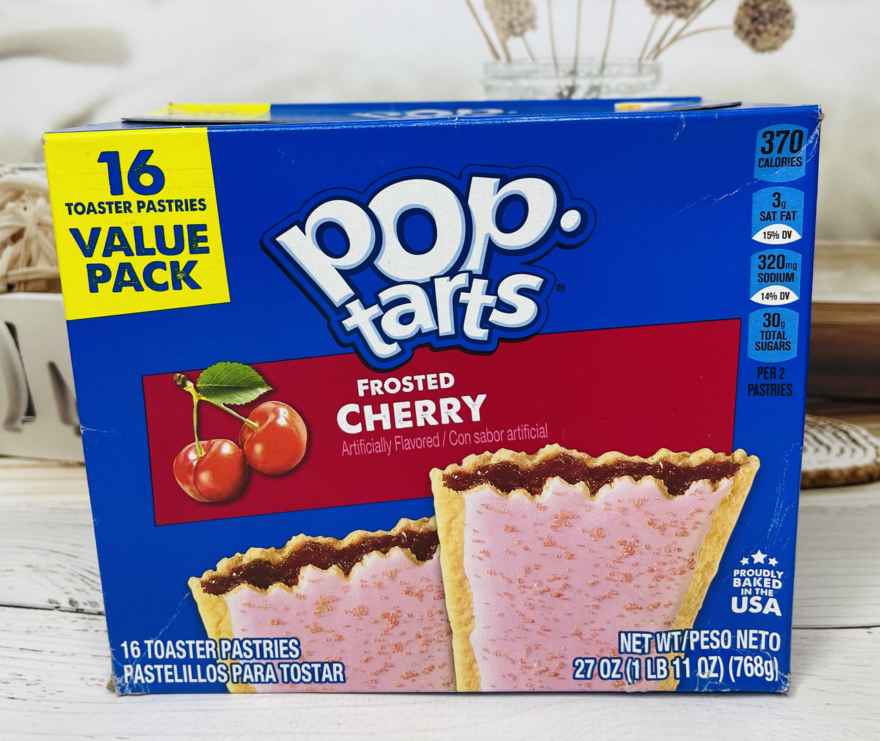 Тости печиво в вишневим джемом Pop Tarts