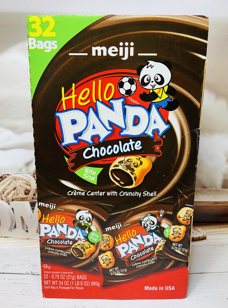 Печиво з Японії Hello Panda Cookies з шоколадом всередині