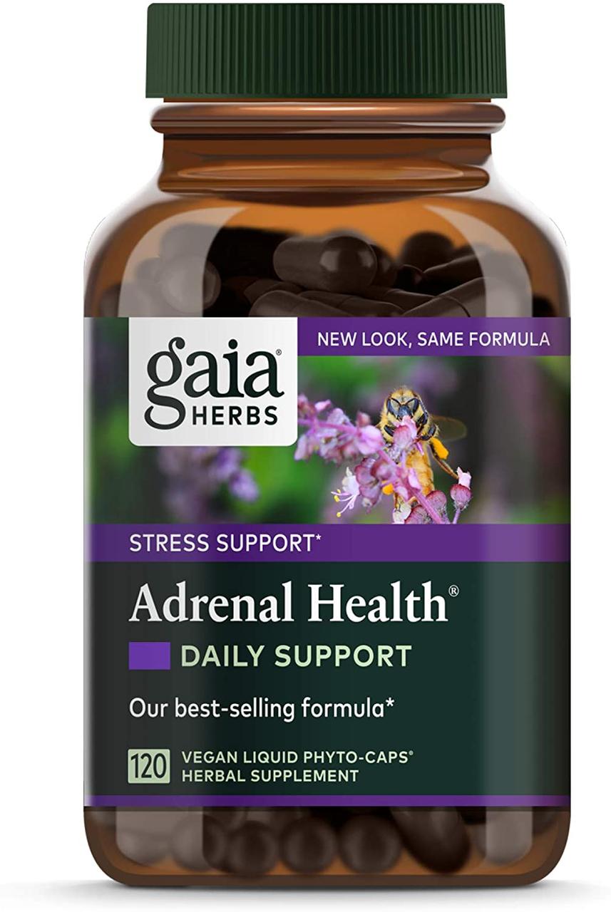 Gaia Herbs Adrenal Health Daily Support 120 капсул