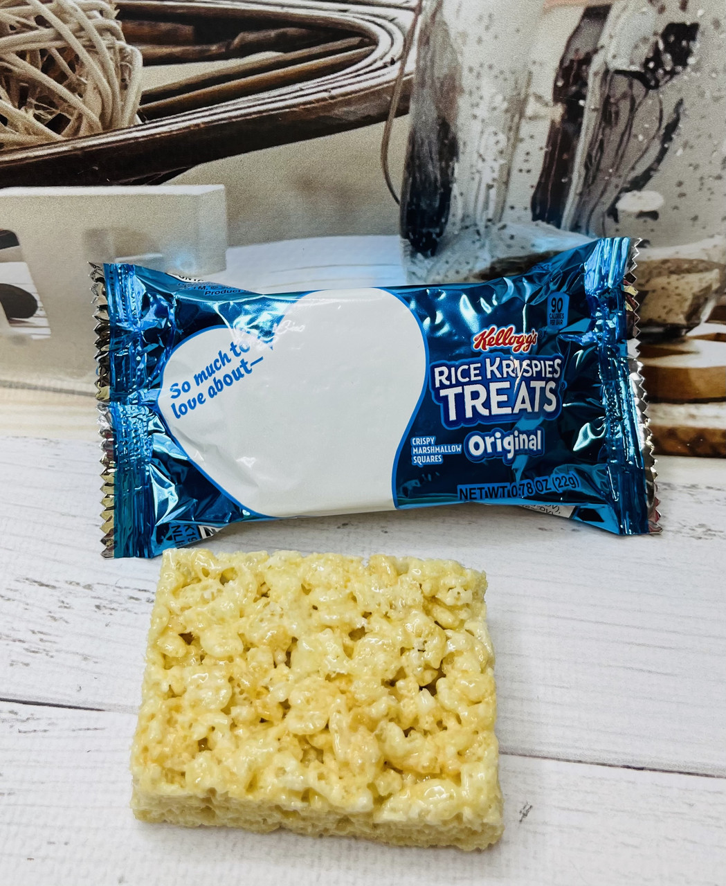 Батончик з рисових пафсів і маршмелоу kellogg's Rice Krispies Treats