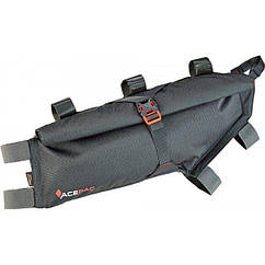 Велосумка на раму Acepac Roll Frame Bag M Grey (ACPC 1062.GRY) 5L