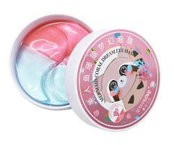 Гідрогелеві патчі для очей з екстрактом коралів Sersanlove Mermaid Coral Eye Mask, 60шт