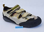 Кросівки шкіряні туристичні YELLOW CAB світлі (32р), фото 2