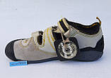Кросівки шкіряні туристичні YELLOW CAB світлі (32р), фото 4
