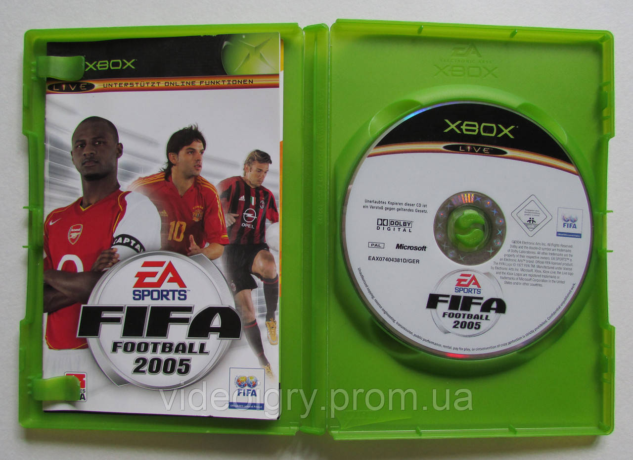 FIFA Football 2005 Xbox Microsoft (PAL) БУ - фото 2 - id-p1402767344