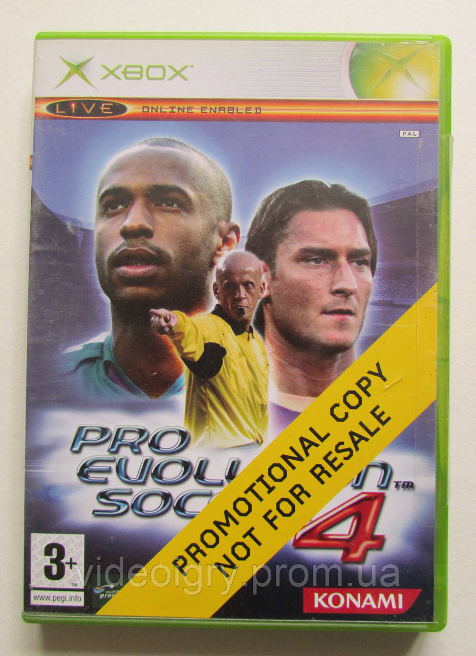 Pro Evolution Soccer 4 Xbox Microsoft (PAL) БО