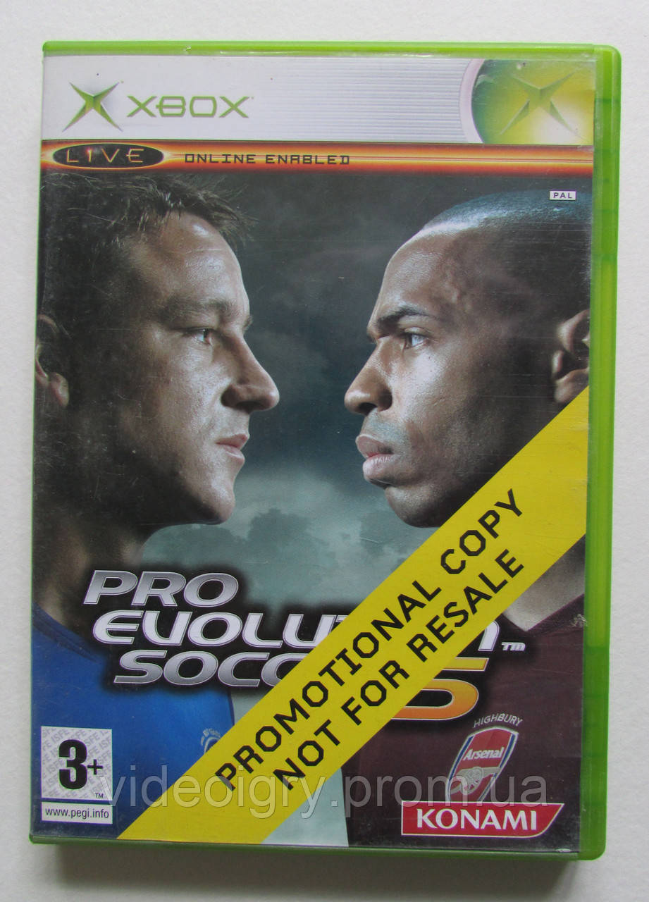 Pro Evolution Soccer 5 Microsoft Xbox (PAL) БО