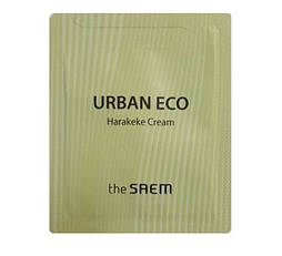 Крем для обличчя з екстрактом новозеландського льону The Saem Urban Eco Harakeke Cream, 1 мл
