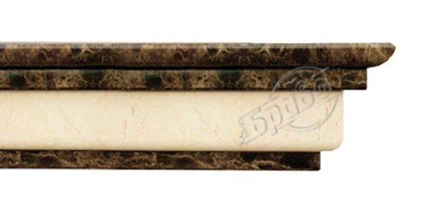 Мармурова балка двоколірна велика, фото 1