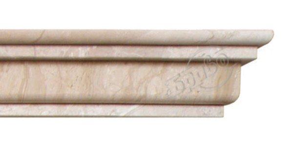 Мармурова балка Браво одноколірна велика, фото 1