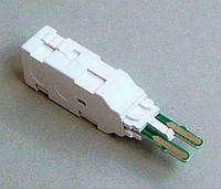 Штекер 4-контактный измерительных и соединительных шнуров для плинтов LSA-PROFIL, аналог 6624 2 401-00 KRONE