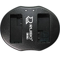 Зарядний пристрій Ruibo USB для двох акумуляторів Canon LP-E8