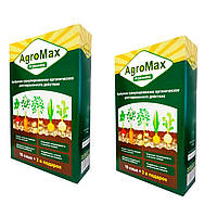 Удобрение Агромакс (Agromax)| Комплект 2 уп./12 саше| Универсальное биоудобрение до и после посадки (добриво)