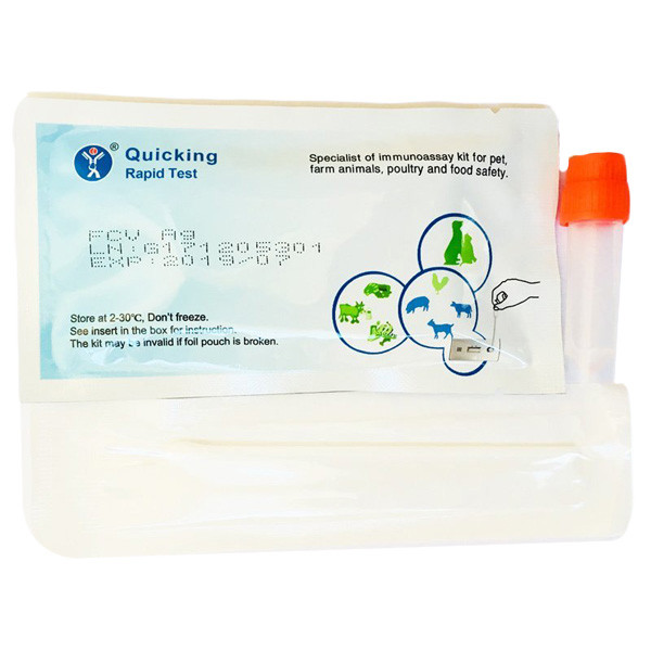 Експрес-тест Кальцивіроз котів Ag Test (FCV Ag), Quicking Biotech Co, Ltd