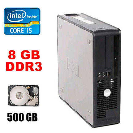 Системний блок Dell OptiPlex 7010 SFF/Intel Core i5-3330 (4 ядра по 3.0 — 3.2 GHz) / 8 GB DDR3 / 500 GB HDD, фото 1