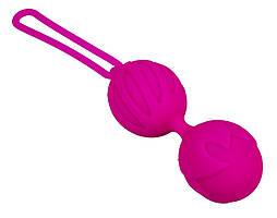 Вагінальні кульки Adrien Lastic Geisha Lastic Balls Mini Magenta (S), діаметр 3,4 см, вага 85гр
