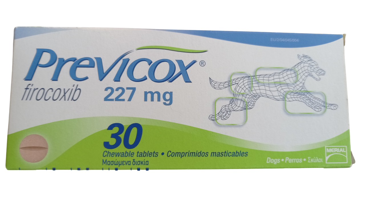 Превикокс 227 мг Previcox нестероїдний протизапальний засіб для собак, 30 таблеток, фото 1
