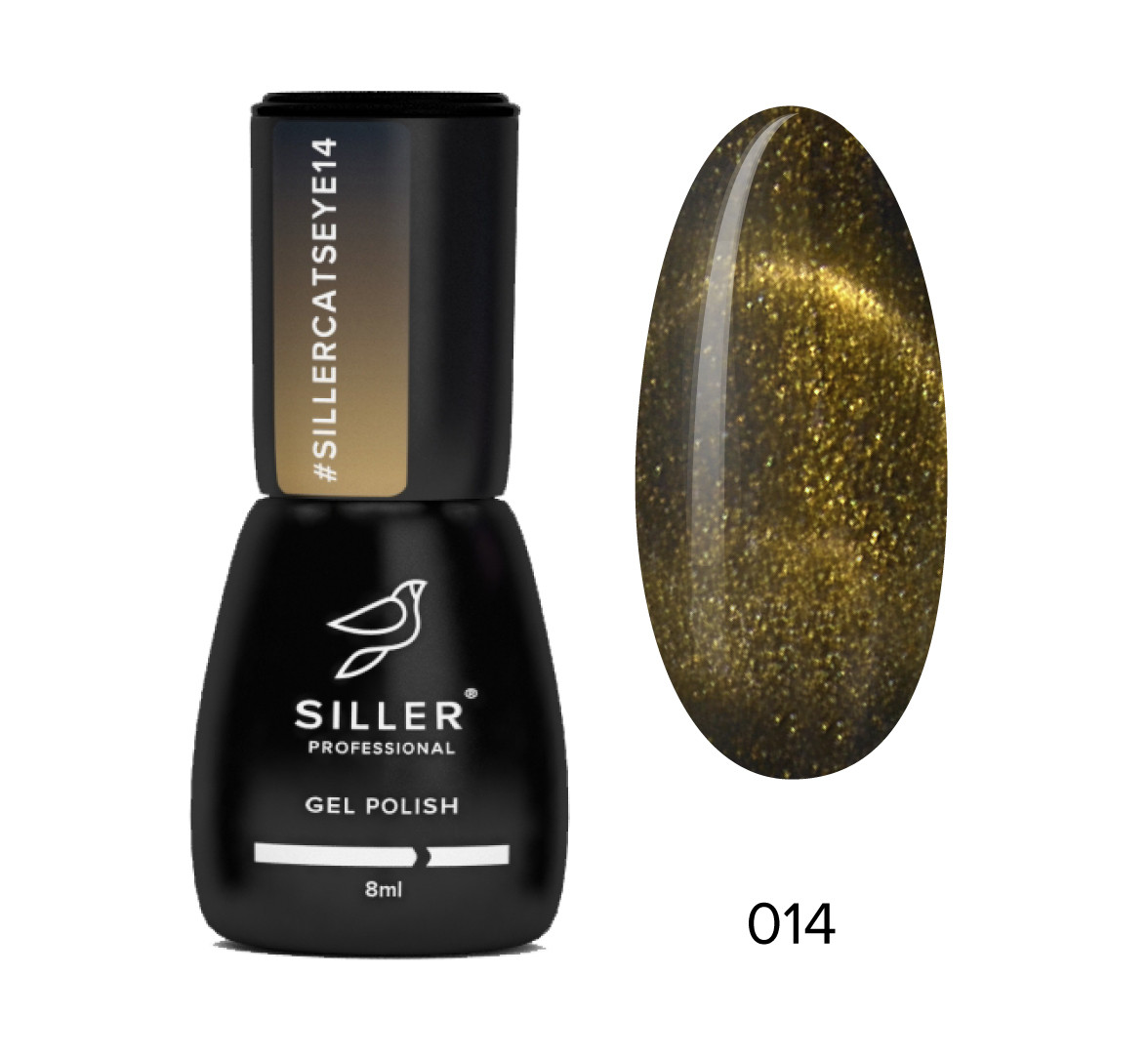 Гель-лак Siller Cat’s Eye No 014 (8 мл)