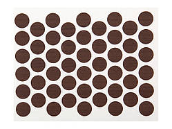 Заглушка конфірмата самоклеящаяся Weiss d=14 Горіх темний (50шт) (7455)