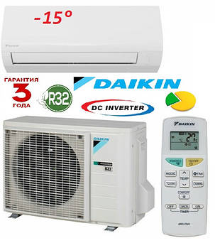 Кондиціонер Daikin FTXF25C/RXF25C Sensira, фото 2