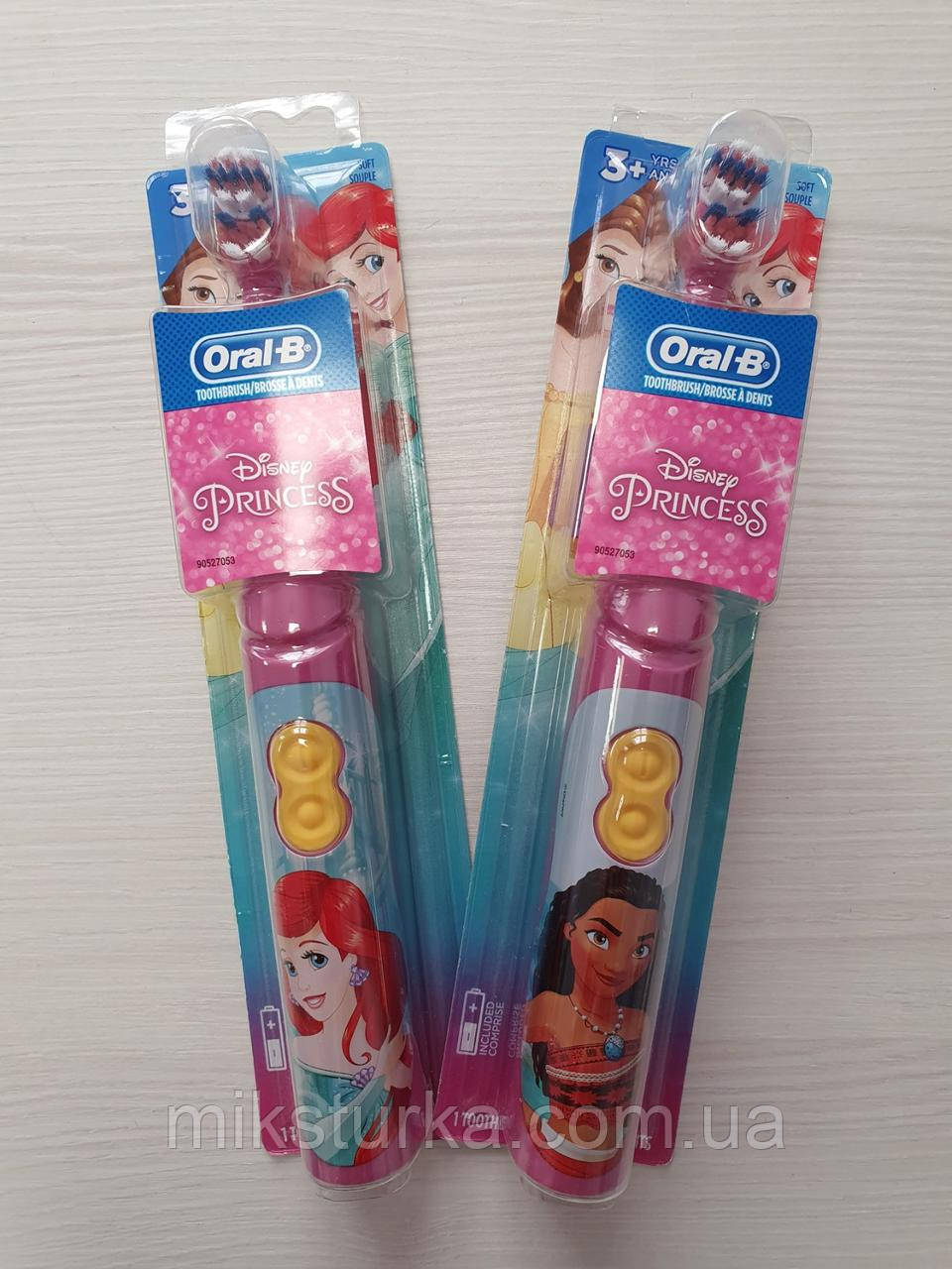 Дитяча електрична зубна щітка Oral-B від iHerb США, Принцеса Дісней, Зоряні війни