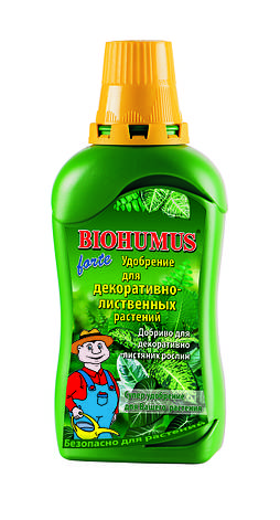 Удобрение для зеленых растений BIOHUMUS Agrecol 0.75 л, фото 2