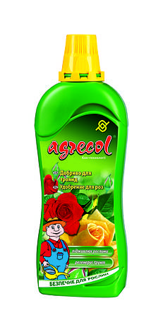 Добриво рідке органічно-мінеральне для троянд Agrecol 0,75 л, фото 2