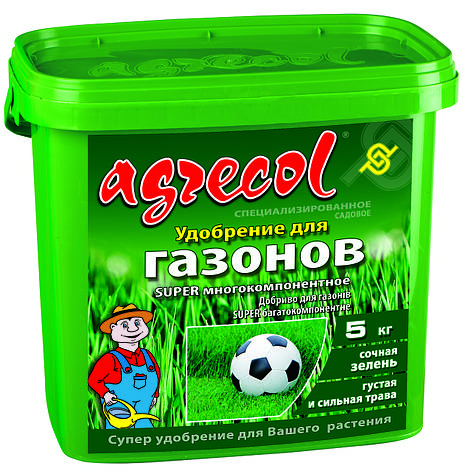 Добриво для газонів суперкомпонентне Agrecol 5 кг, фото 2