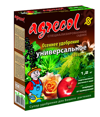 Добриво універсальне осінньо Agrecol 1.2 кг, фото 2