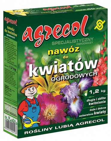 Добриво для садових квітів Agrecol 1,2 кг, фото 2