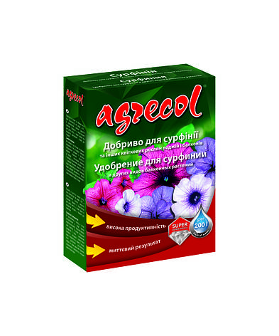 Добриво для сурфінії Agrecol 0,2 кг, фото 2