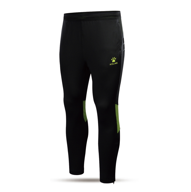 Спортивні штани Kelme MONTES (чорний/салатовий) 3871306-012, фото 1