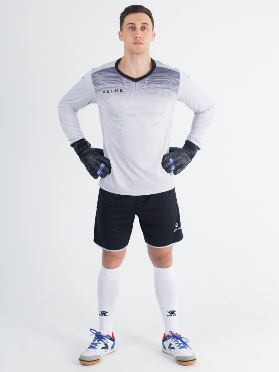 Комплект воротарської форми Kelme ZAMORA (сірий/чорний) 3871007-273, фото 1