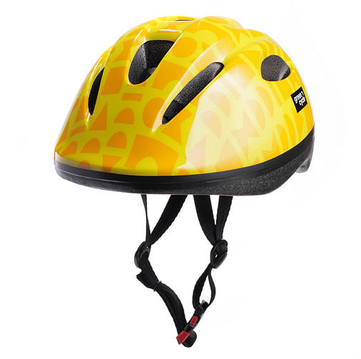 Велосипедний дитячий шолом Green Cycle FLASH XS 50-54 Жовтий, фото 2