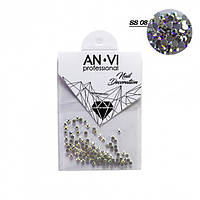 Стразы сваровских хамелеон ANVI Professional Crystal Pixie №SS08 100 шт (11402Gu)