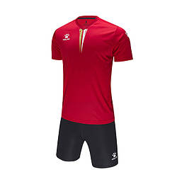 Комплект дитячої футбольної форми Kelme VALENCIA (червоний/чорний) — 3893047-610