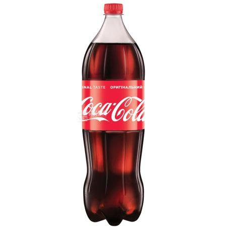 Газированный напиток Coca-Cola в ПЭТ бутылке 2 л - фото 1 - id-p1402872680