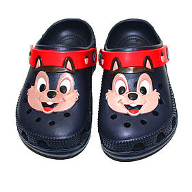 Сабо дитячі Бурундучки Jose Amorales 116271 Темно-сині