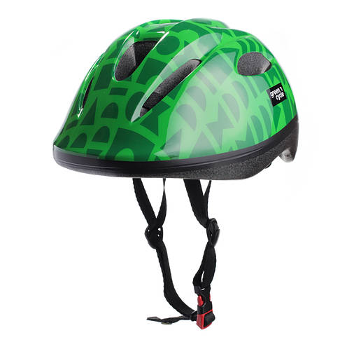 Велосипедний дитячий шолом Green Cycle FLASH XS 50-54 Зелений, фото 1
