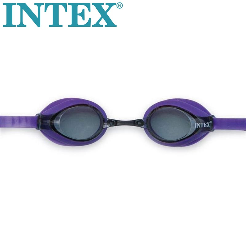 Окуляри для плавання Intex Pro Racing Goggles 55691 фіолетові