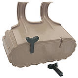 Горщик для квітів балконний підвісний Akasya 3,5 л сіро-коричневий, фото 5