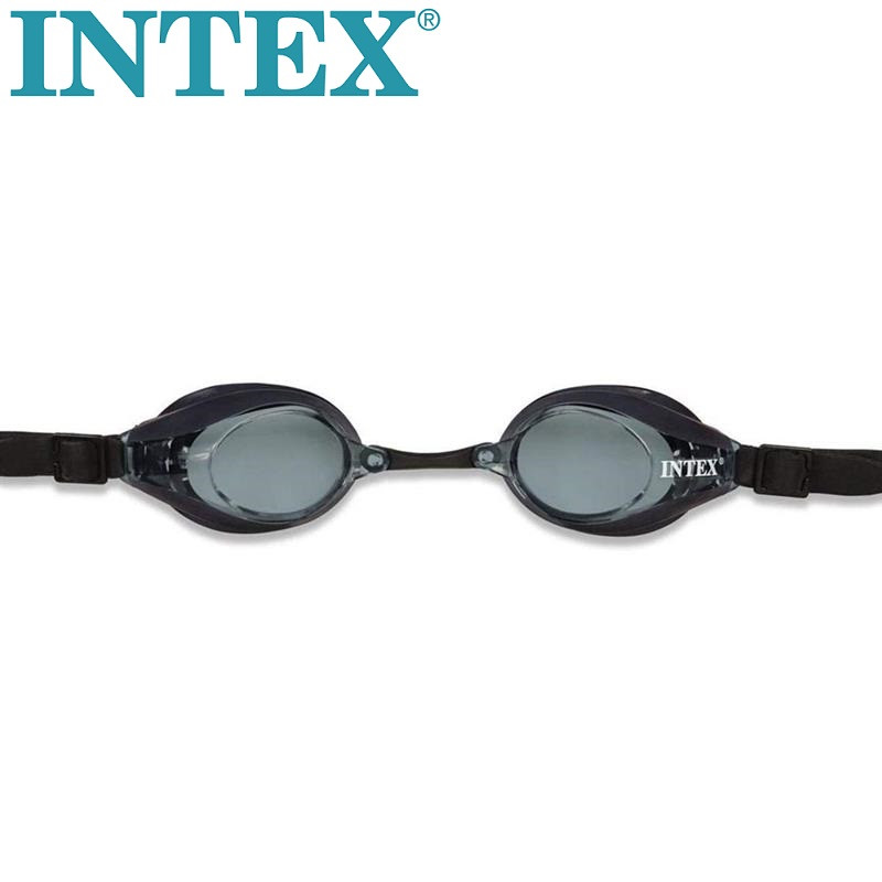 Очки для плавания Intex Pro Racing Goggles 55691 чёрные