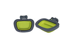 Collapsible Kennel Bowl миска складная з кріпленням для клітини для собак і кішок