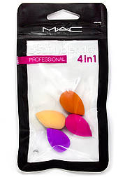 Спонж MAC Beauty Blender mini (набір 4 шт.)